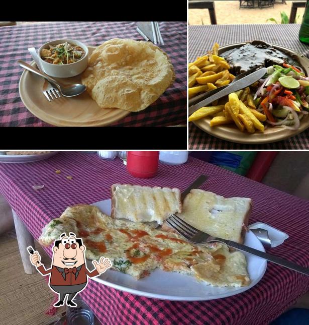 Food at Om Shanti Beach Stay ( Restaurant & Bar)