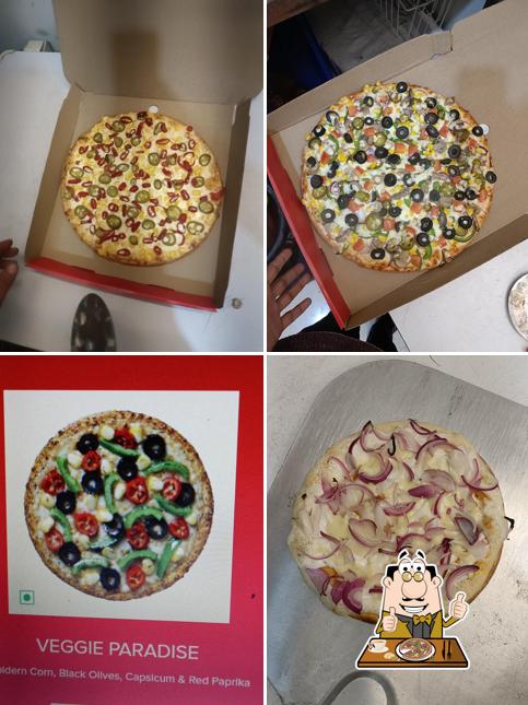 Order different types of pizza