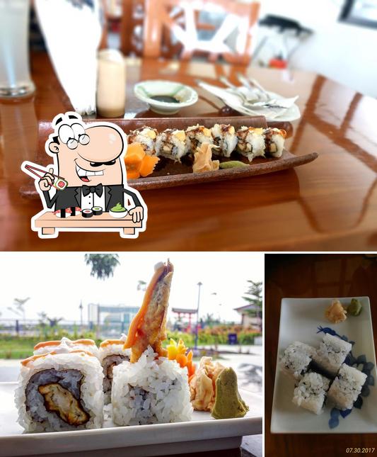 Get different sushi options