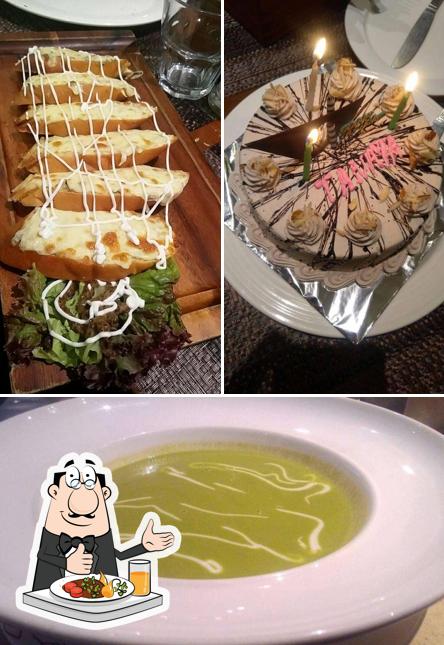 Food at Niche Cafe