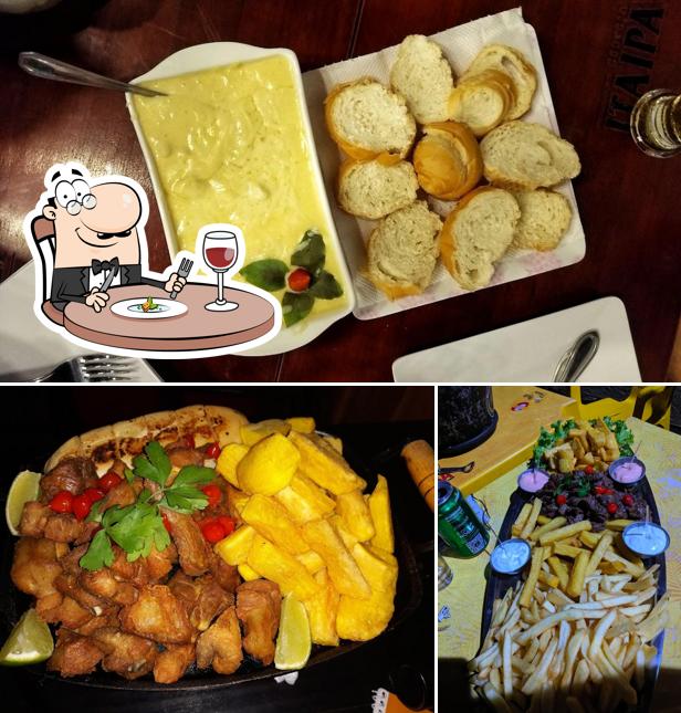 Platos en Boteco do Liu