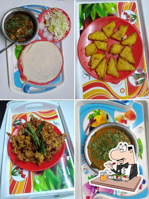 Food at Alishan da dhaba