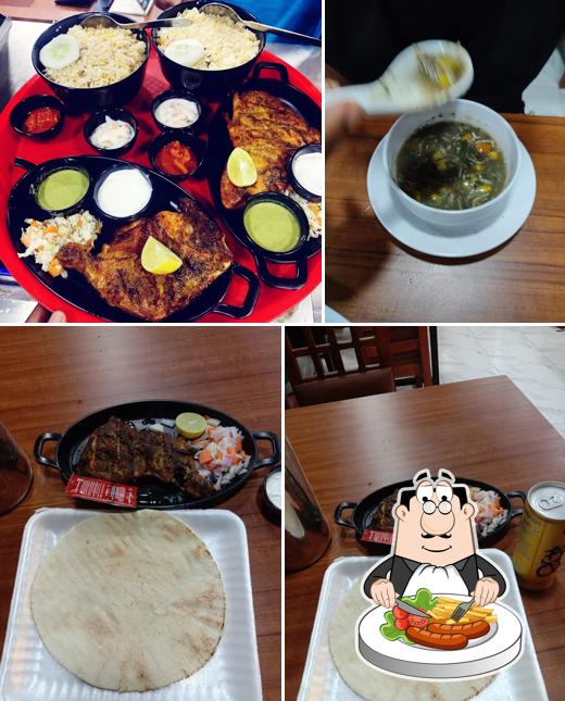 Food at Avil milk shop