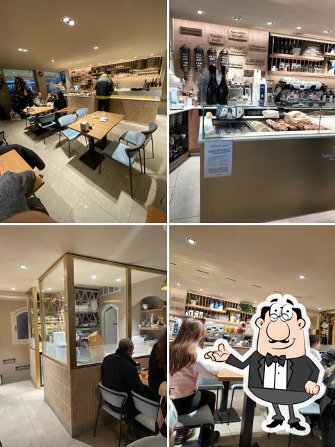 Gli interni di Bottega Del Caffè