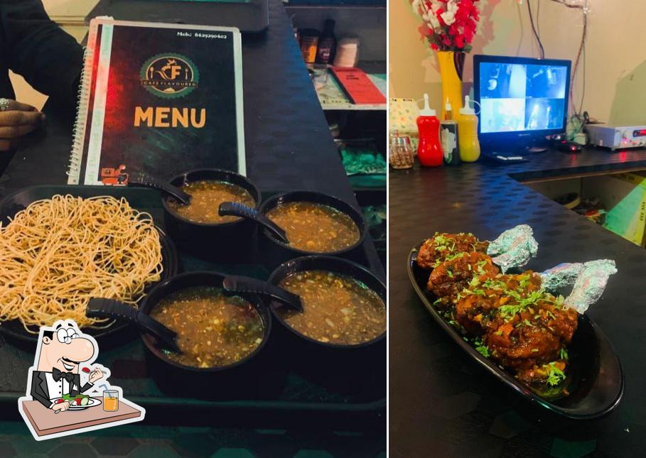 Food at Cafe Flavoured