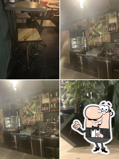 Gli interni di Cartel bar