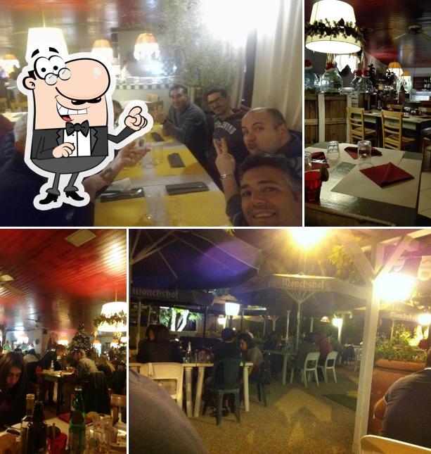 Gli interni di Ristorante Il Gallo D'Oro