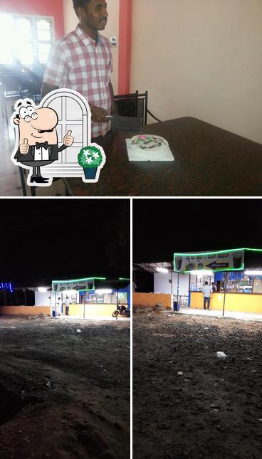 Check out the picture showing exterior and interior at Kitty Punjabi Dhaba