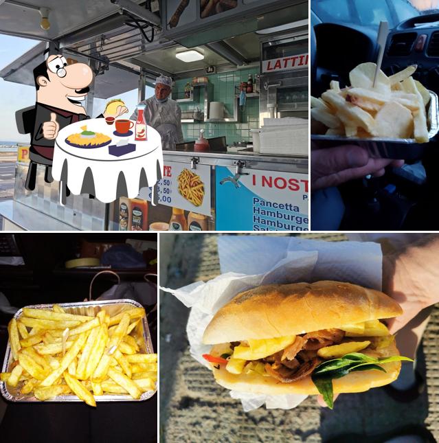 Piatto di formaggi al Paninoteca "Al Gabbiano"