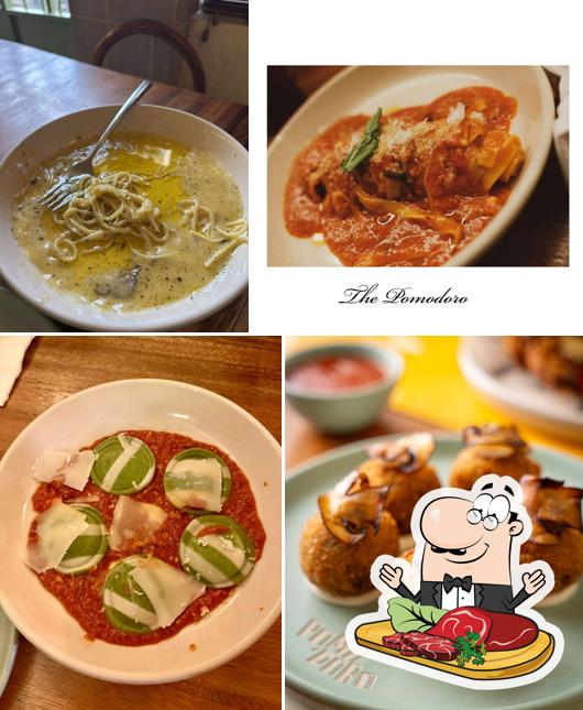 Beef carpaccio at Pomodoro - Pasta & Coffee Bar