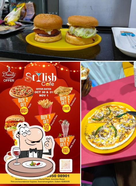 Food at Stylish Cafe