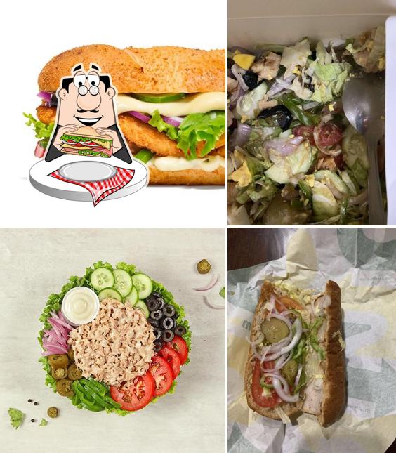 Club sandwich at Subway Kolhapur