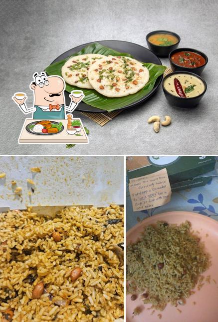 Among different things one can find food and beverage at Umm Uttapam