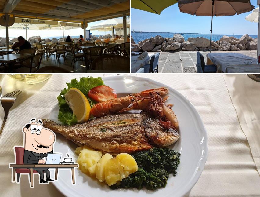 Dai un’occhiata alla foto che mostra la interni e cibo di Župan Ivan s.p. "Okrepčevalnica Ivo"