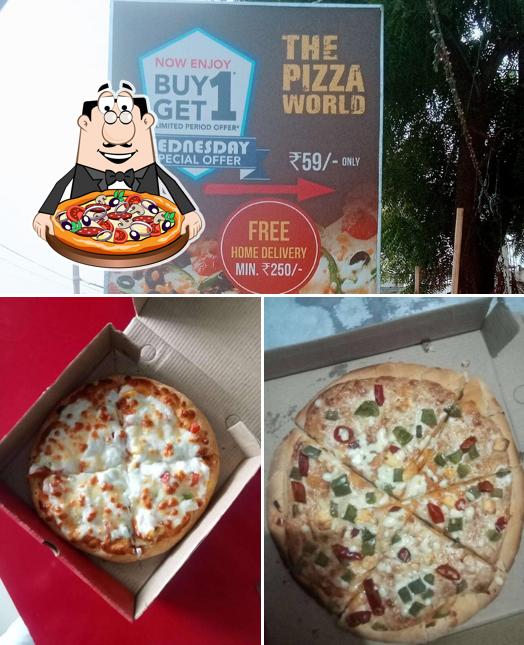 Try out various types of pizza
