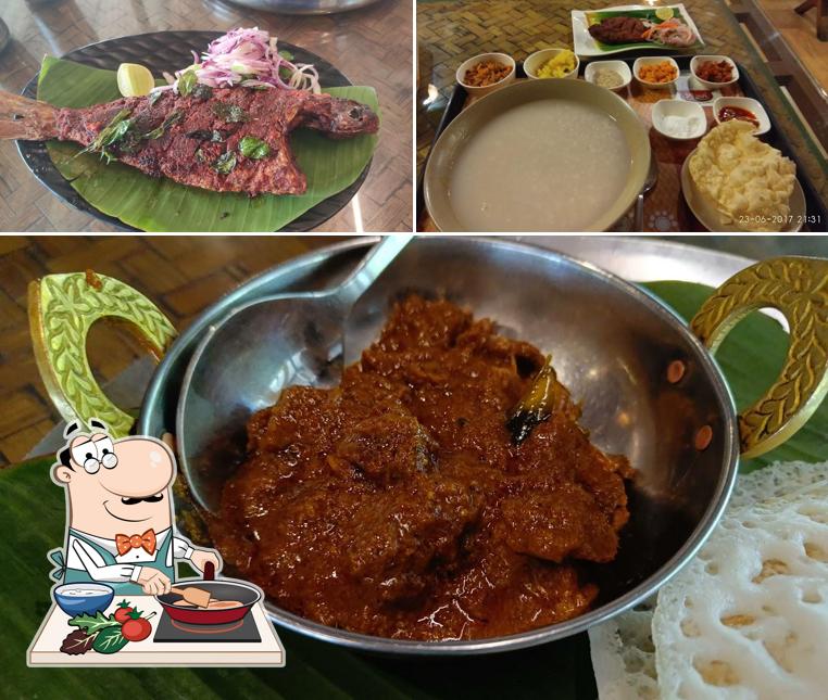 Chicken curry at Aavi Restaurant