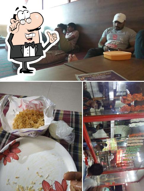 Check out how Lucky Restaurant looks inside