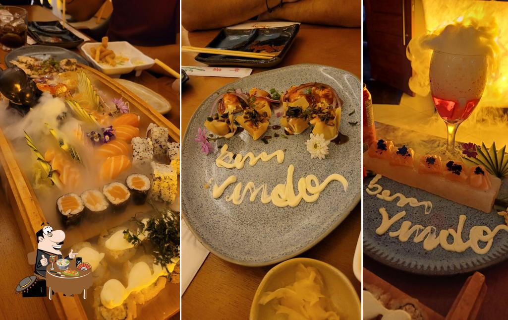 Platos en Satoshy Sushi Barão Geraldo