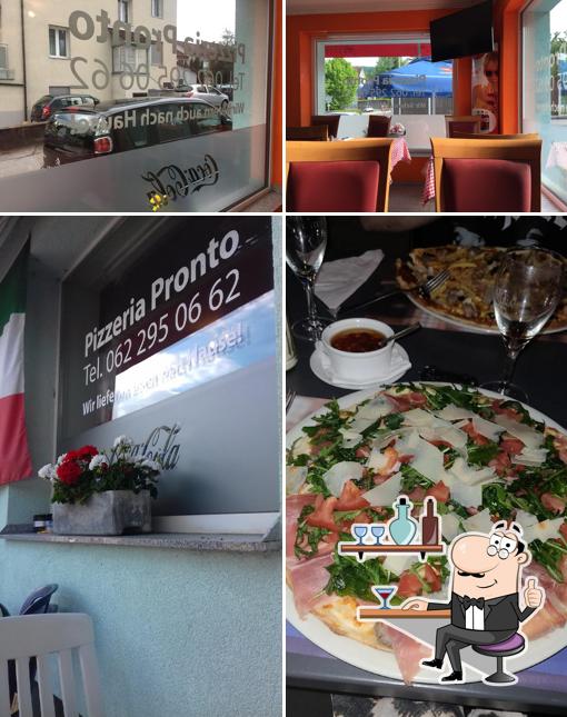 Gli interni di Pizzeria Pronto