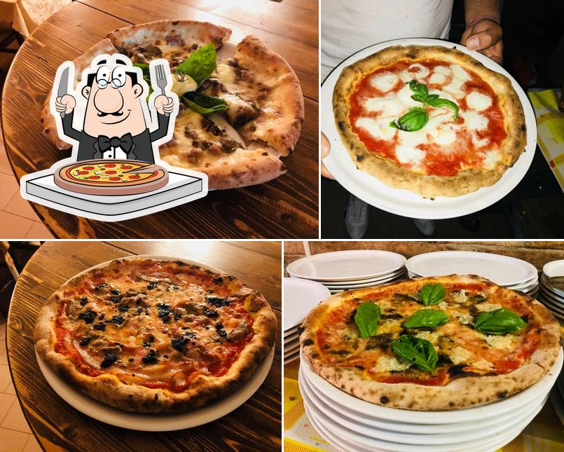 Scegli tra le svariate varianti di pizza