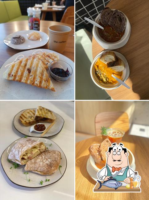 Salmão grelhado em Breadbox