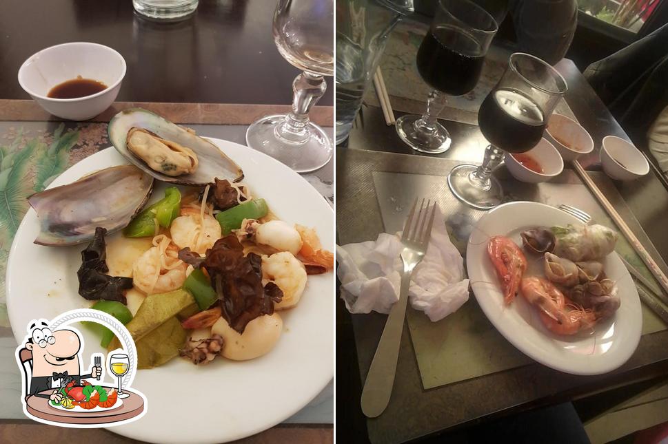 Essayez des fruits de mer à Chinois Wok