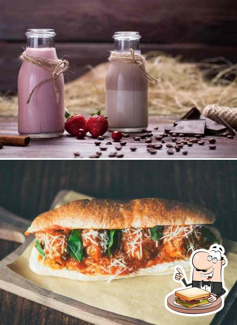 Have a sandwich at Hardyz Burger