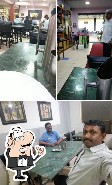 The interior of Hotel Aaramam