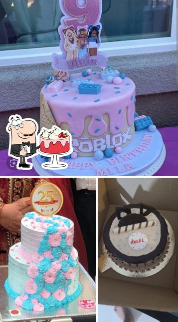 Red velvet cake at Magic Moment Cakes