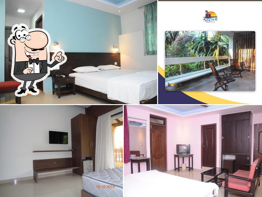 The interior of Palolem Guest House