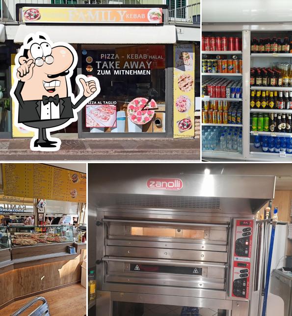 Dai un'occhiata agli interni di Pizzeria kebab Family