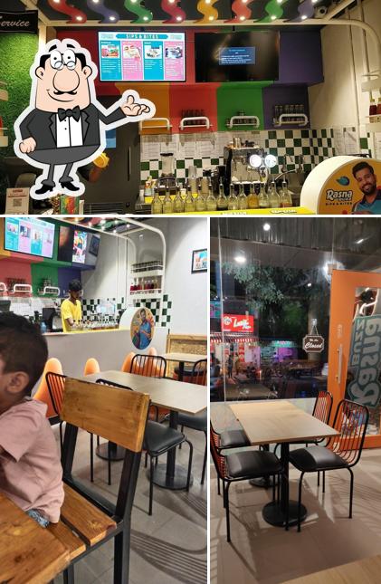 The interior of Rasna BUZZ