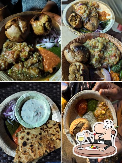 Food at Royal Litti Chokha and Breakfast (RLCB)