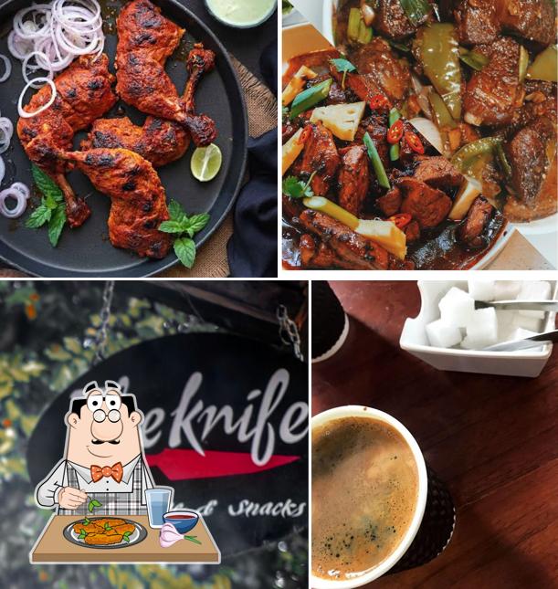 Chicken wings at The Knife