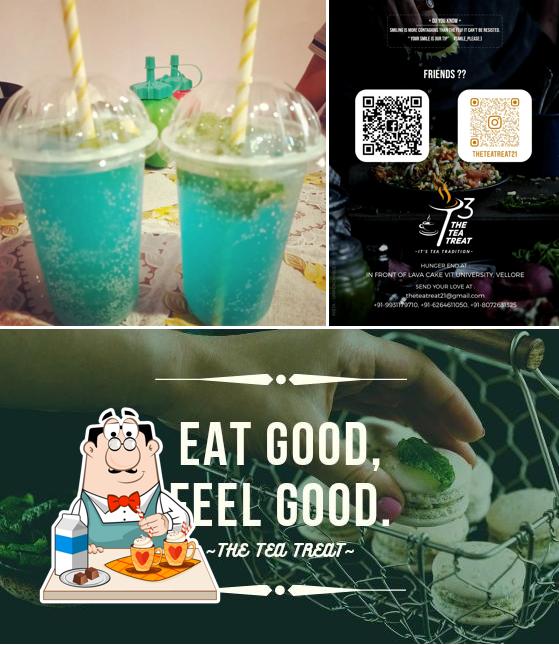 Enjoy a drink at The Tea Treat