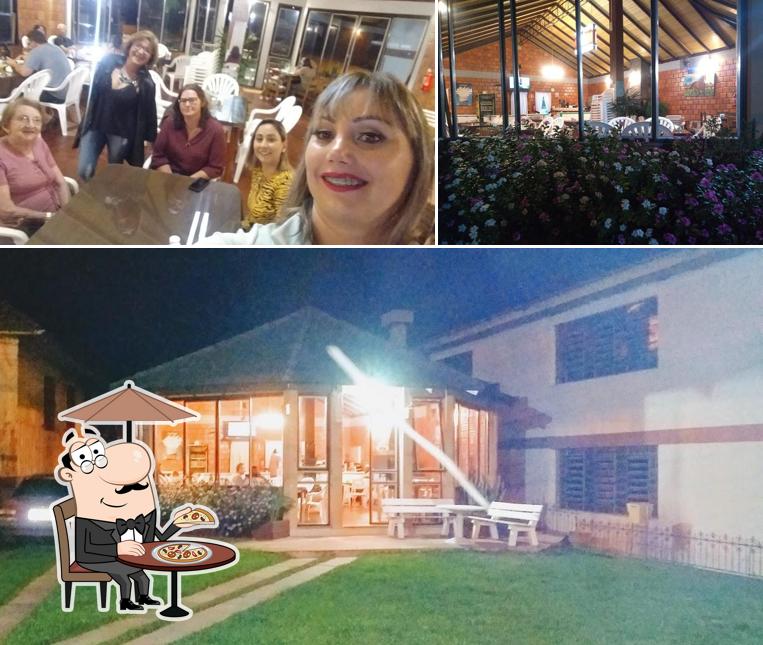 O Restaurante Da Graciosa (Tutti Frutti) se destaca pelo exterior e interior