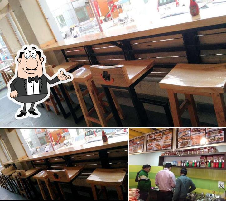 The interior of Hungry Hackers