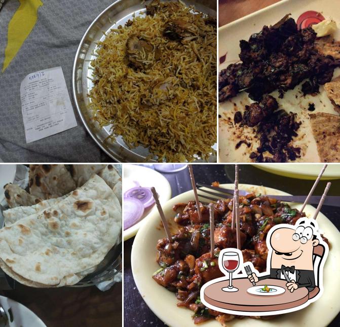 Food at Hyderabadi Spice