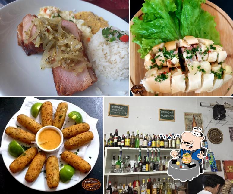 Comida em Bar Santa Genebra