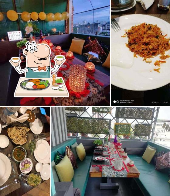 Food at Topaz & Sangria