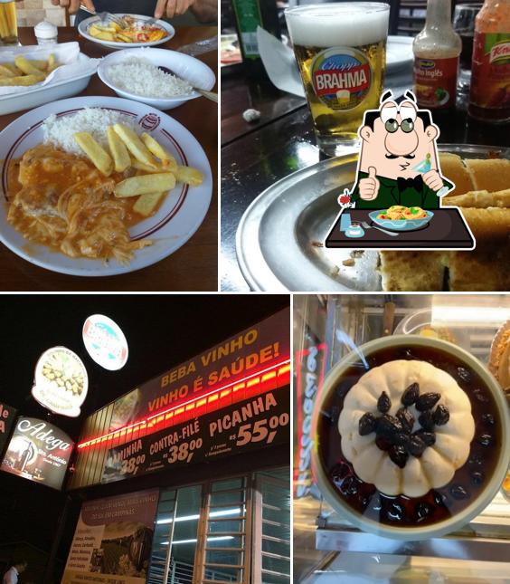 Platos en Adega Santo Antônio