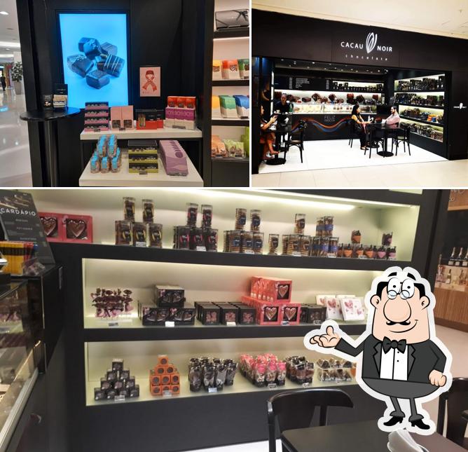 Veja imagens do interior do CACAU NOIR