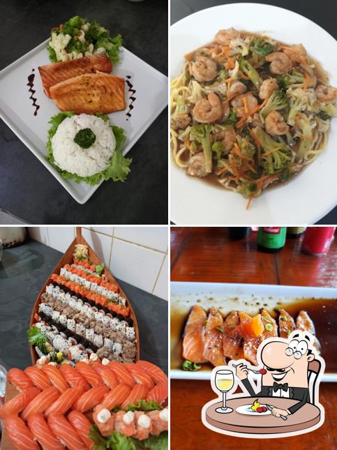Platos en Feng Sushi
