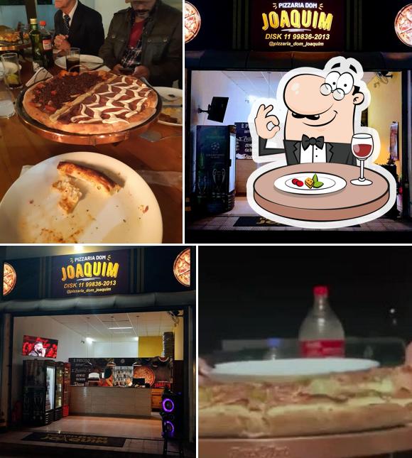 Comida em Pizzaria Dom Joaquim