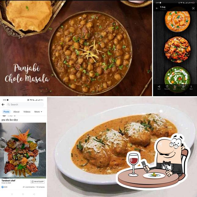 Food at Punjabi rassoi Real taste of North Indian food