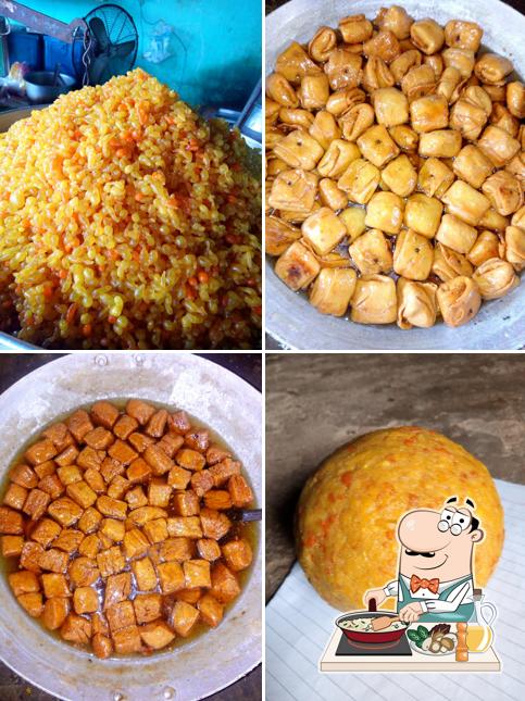 Fried rice at Bihari Hotel