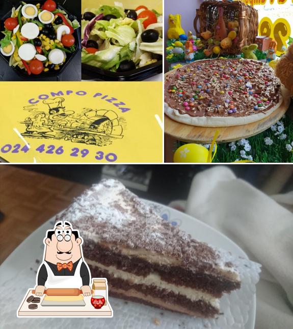 Compo Pizza serve un'ampia gamma di dessert