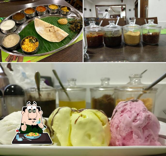 Ice cream at Sankranti Hotel