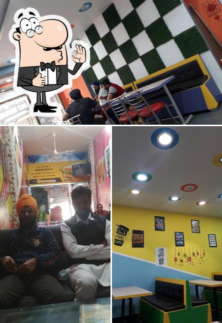 Look at the pic of Sardarji grill food and juice