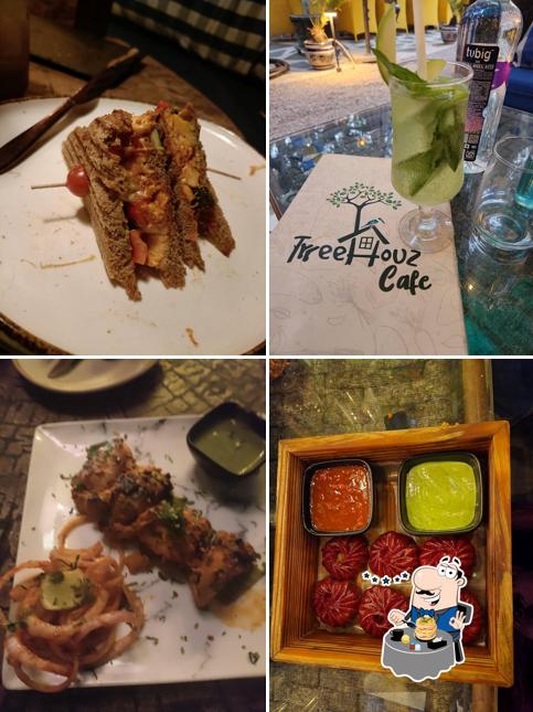 Food at TRREE HOUZ CAFE
